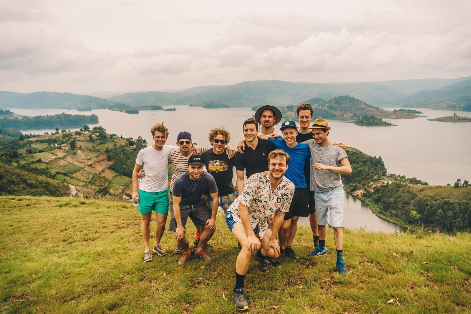 De tropische stranden van Oeganda