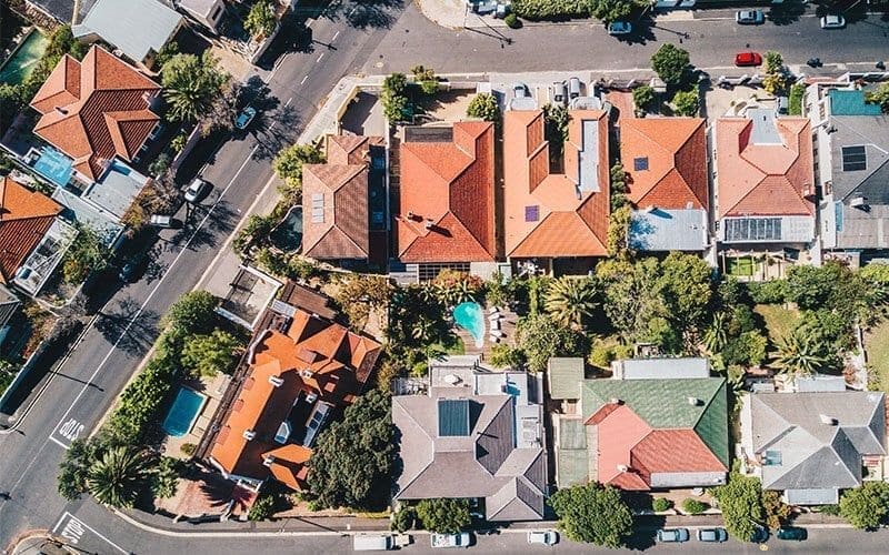 Drone City View